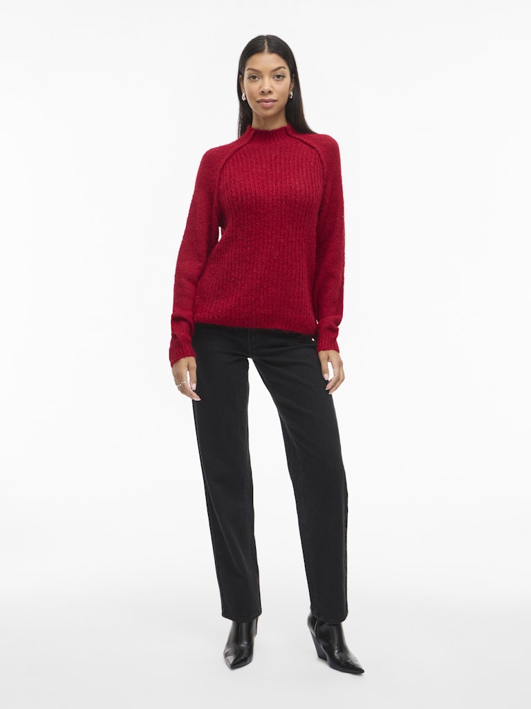 Bows High Neck Knit - Vila