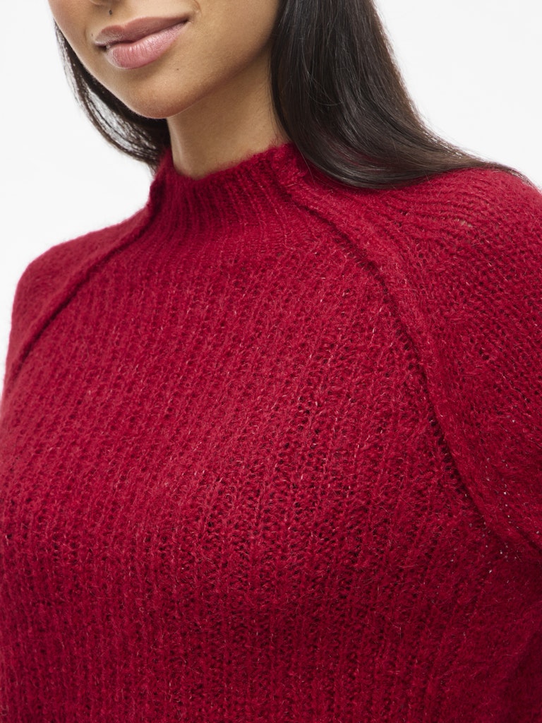 Bows High Neck Knit - Vila