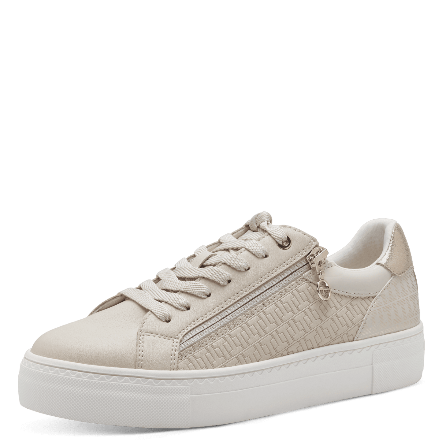 Vegan Trainer - Ivory/Gold