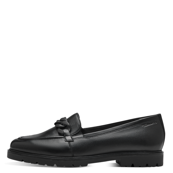 Leather Loafer - Black