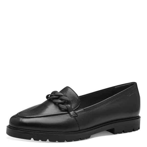 Leather Loafer - Black