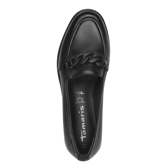 Leather Loafer - Black