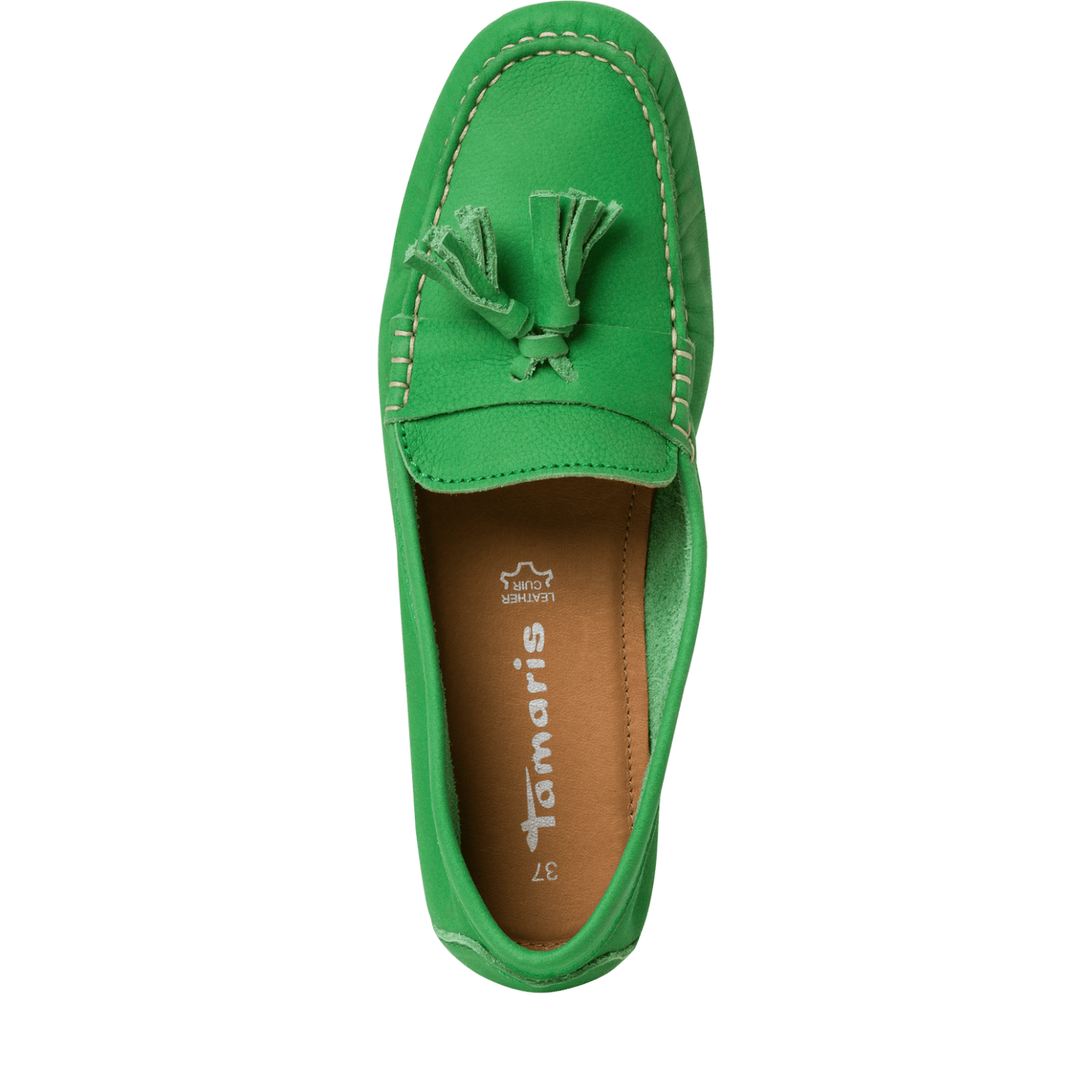 Leather Loafer - Green