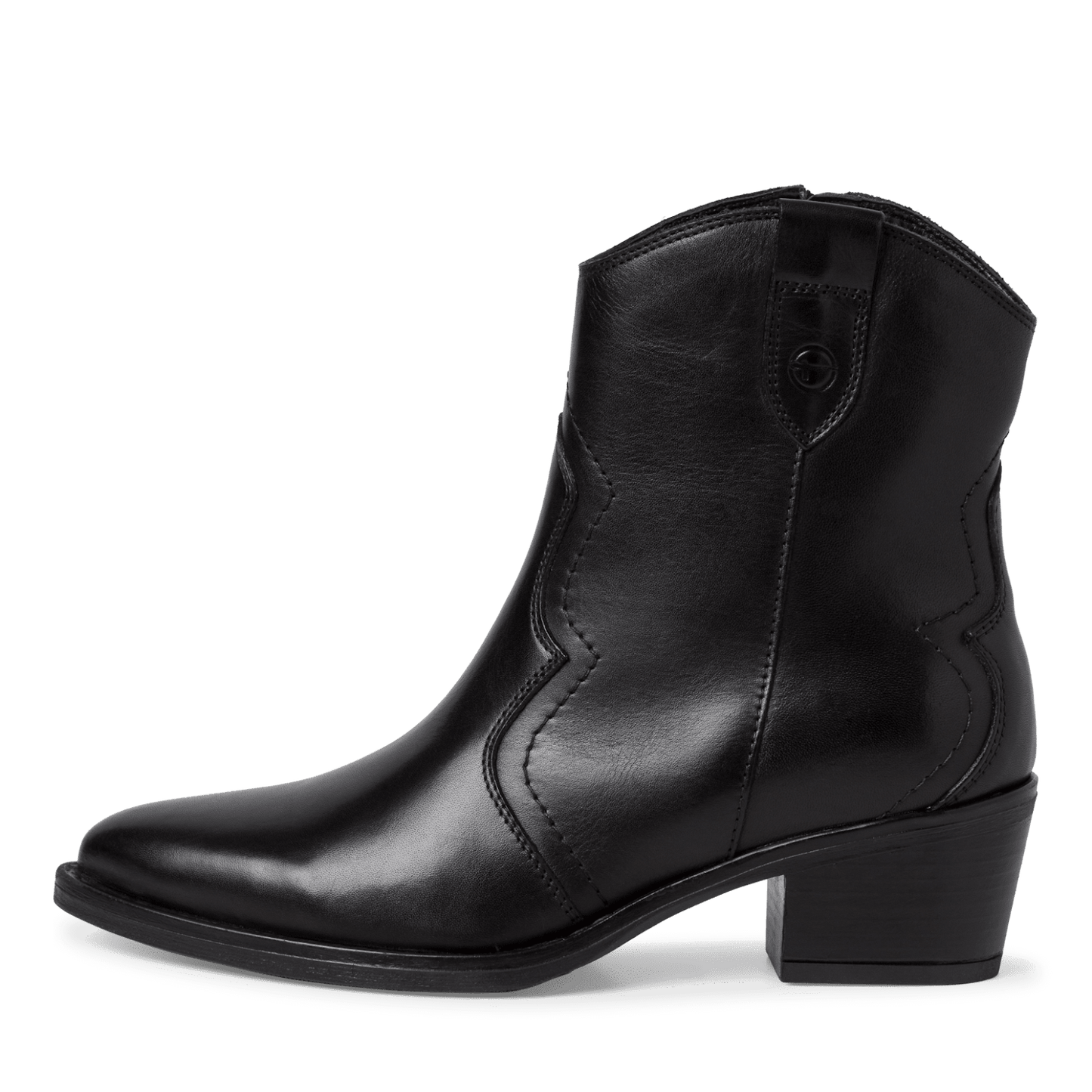 Western Style Boot - Black