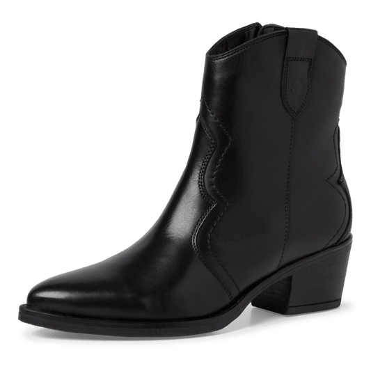 Western Style Boot - Black