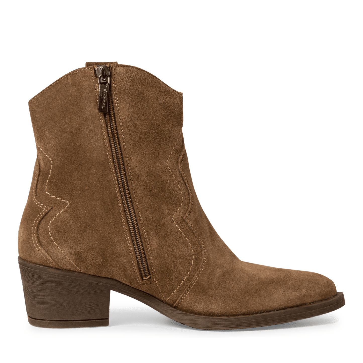 Western Style Boot - Brown