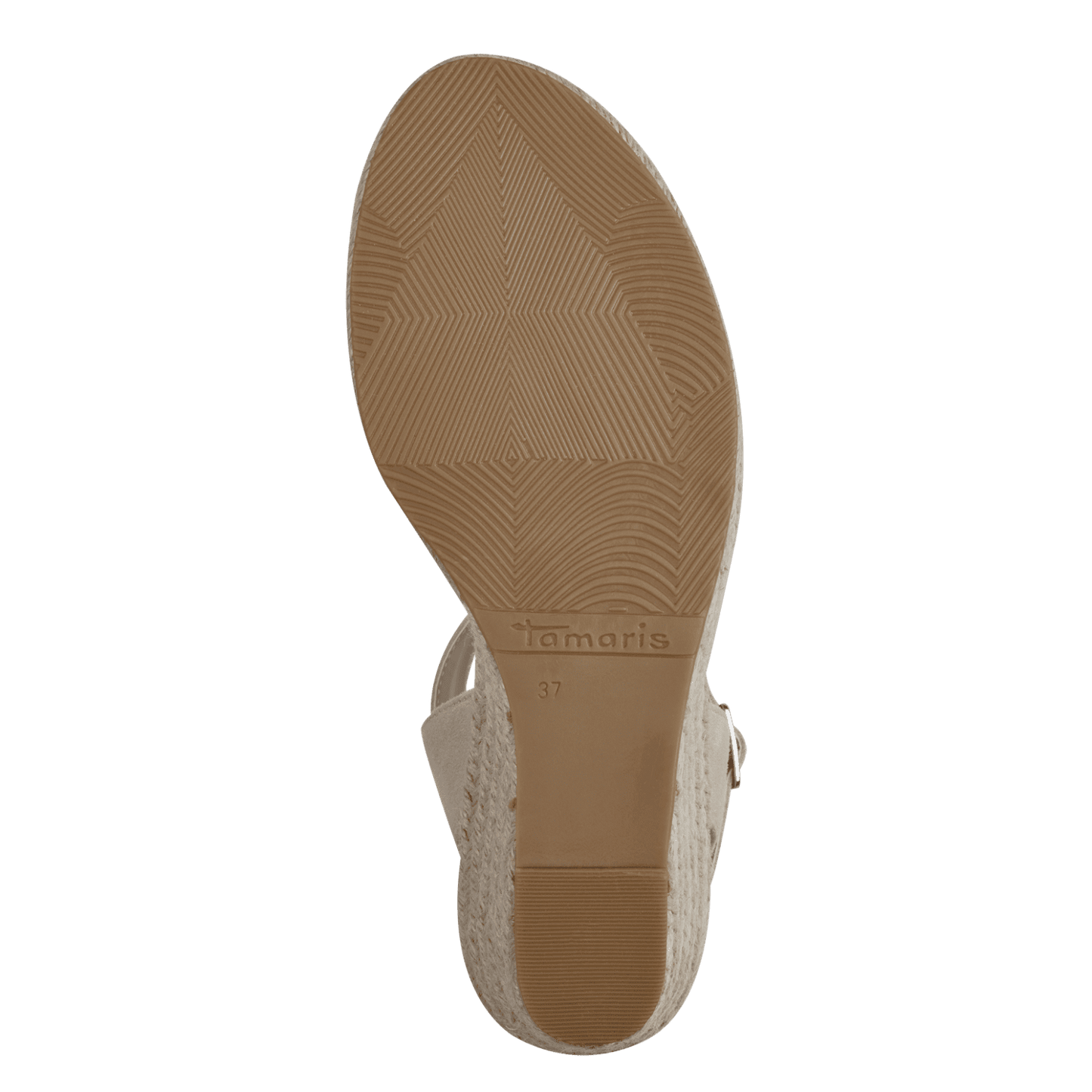 Wedge Sandal - Nude