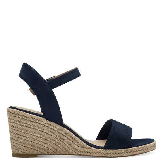 Wedge Sandal - Navy