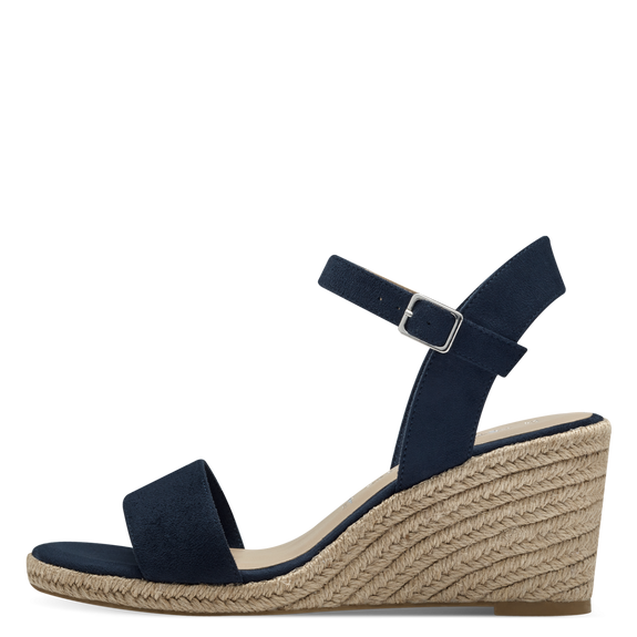 Wedge Sandal - Navy