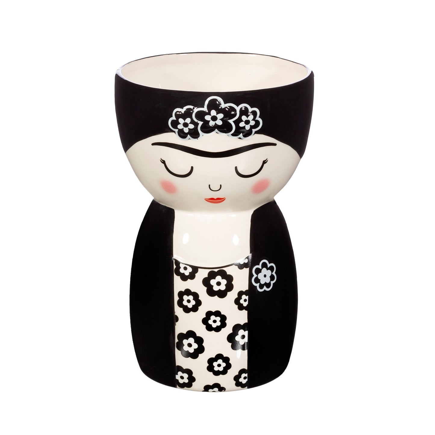 Frida Vase - Monochrome