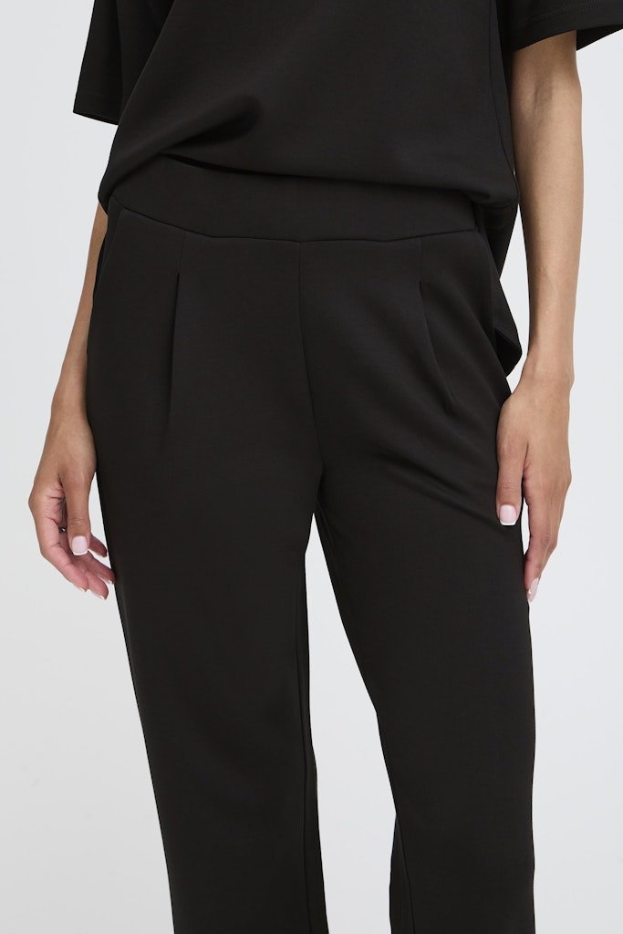 Pusti Pleat Pants - Meteorite