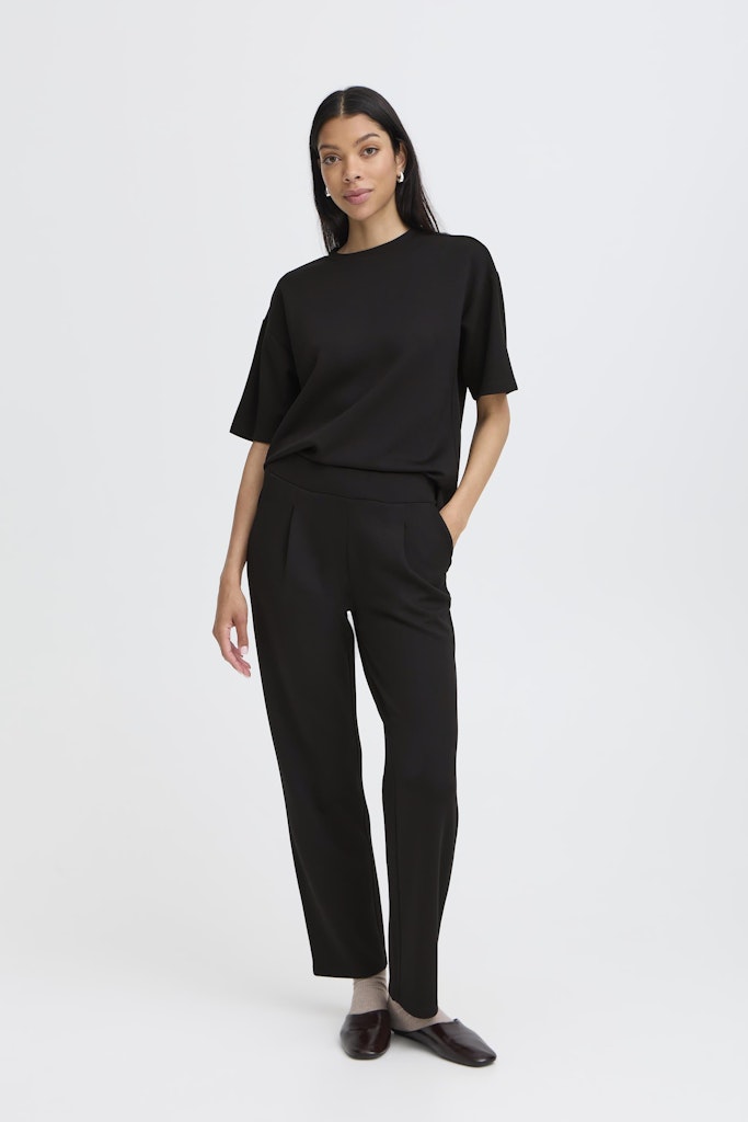 Pusti Pleat Pants - Meteorite