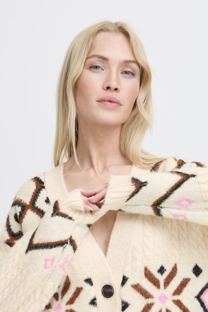 Melpa Cardigan - Birch Melange