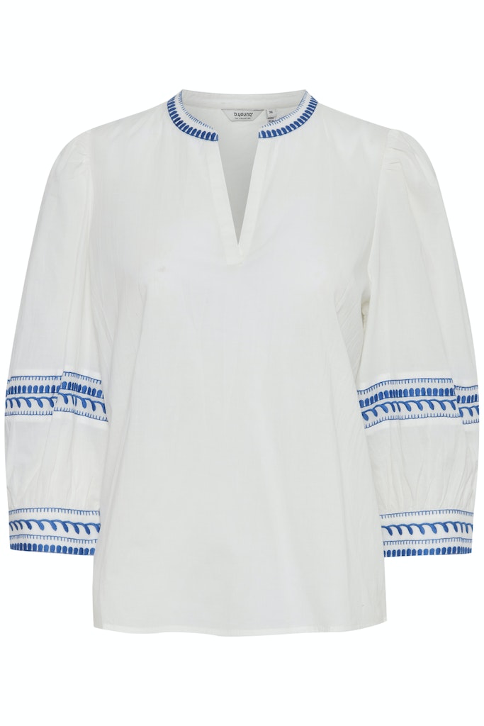 Jiya Blouse - Palace Blue Sun