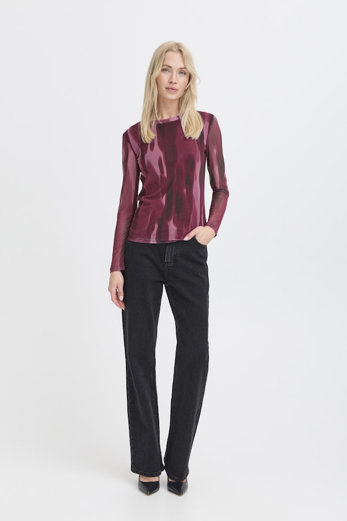 Paloma Mesh Top - Port Royale
