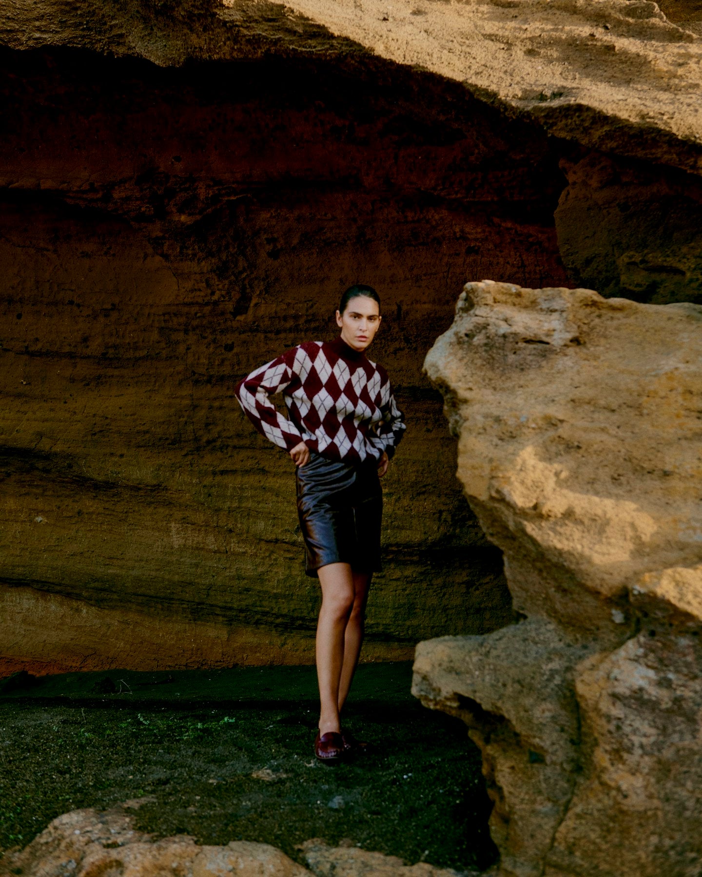 Nafta Argyle Jumper - Port Royale