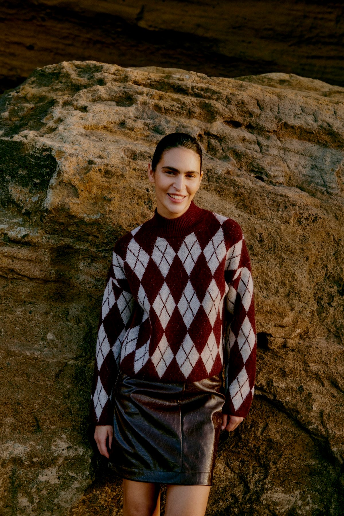 Nafta Argyle Jumper - Port Royale