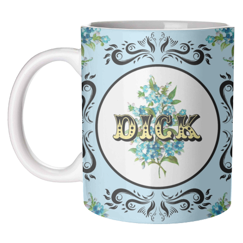 Mug - Dick blue