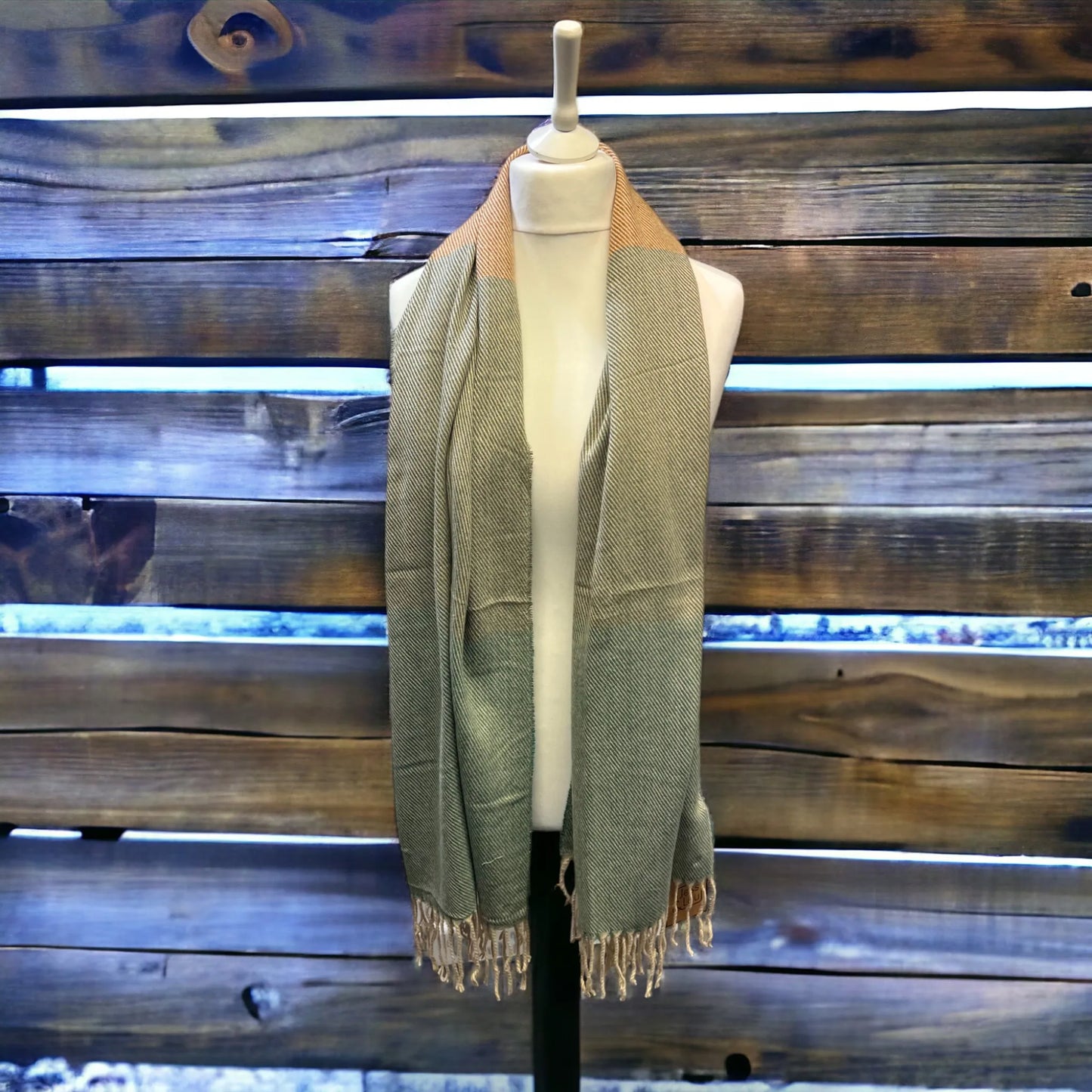 Block Colour Scarf
