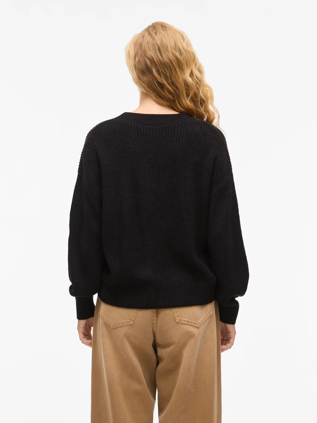 Lou Knit Cardigan - Black