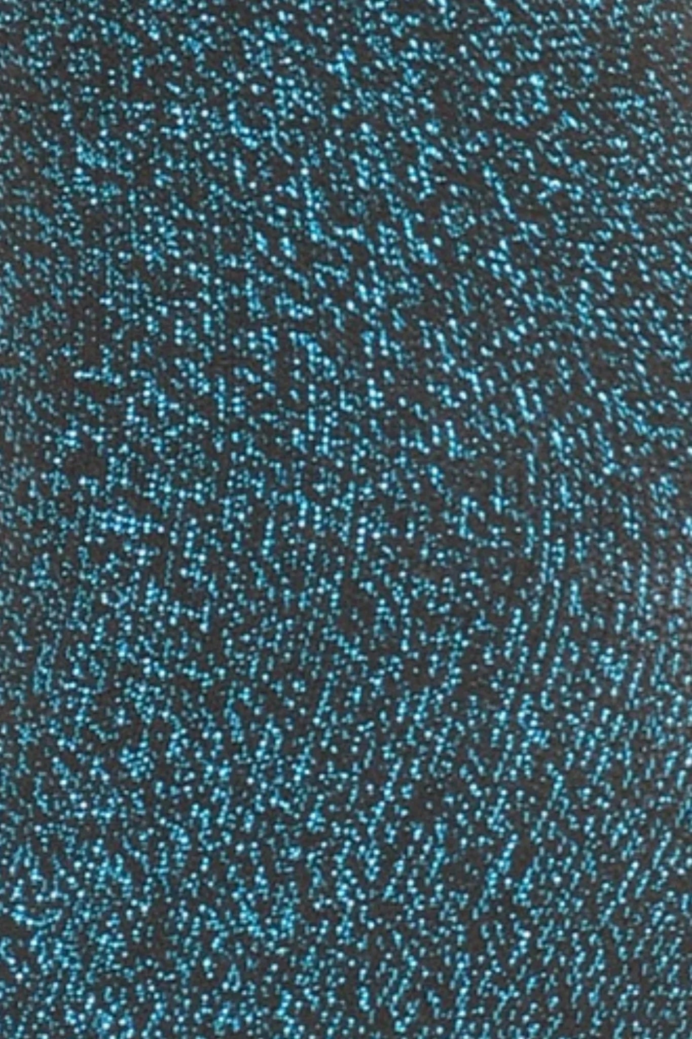 Glitter Socks - Black Turquoise