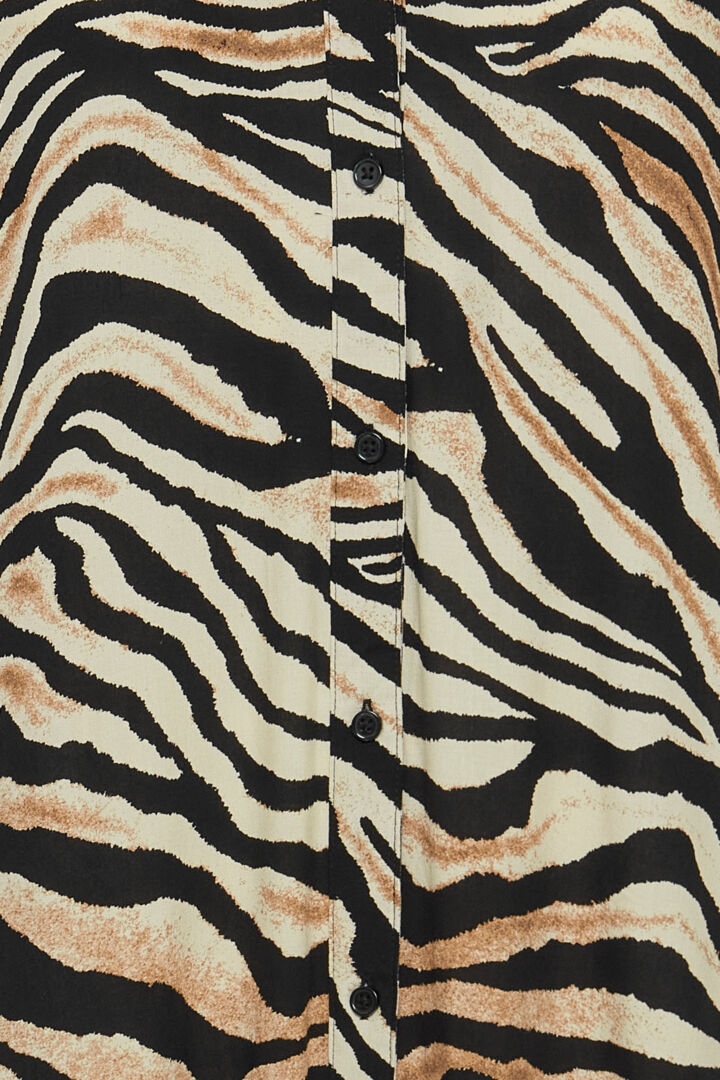 Joella Long Shirt Dress - Cement Mix