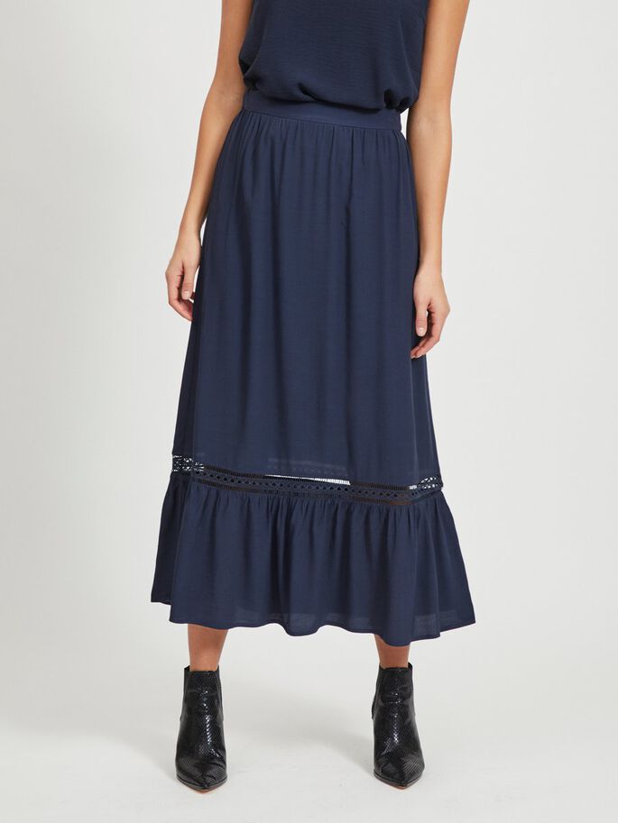 Jessas Ankle Skirt - Navy Blazer