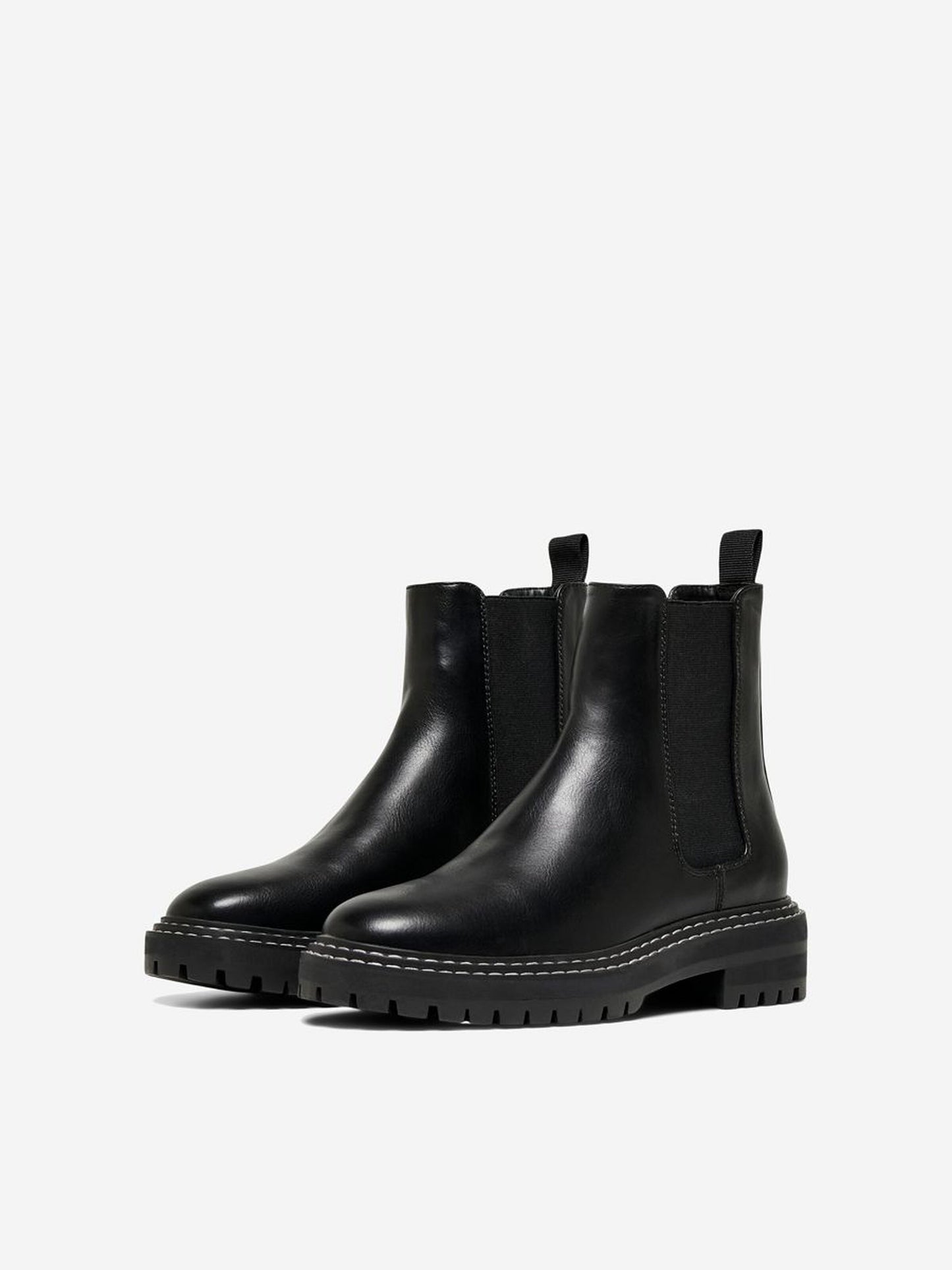 Beth 2 PU Chelsea Boots - Black