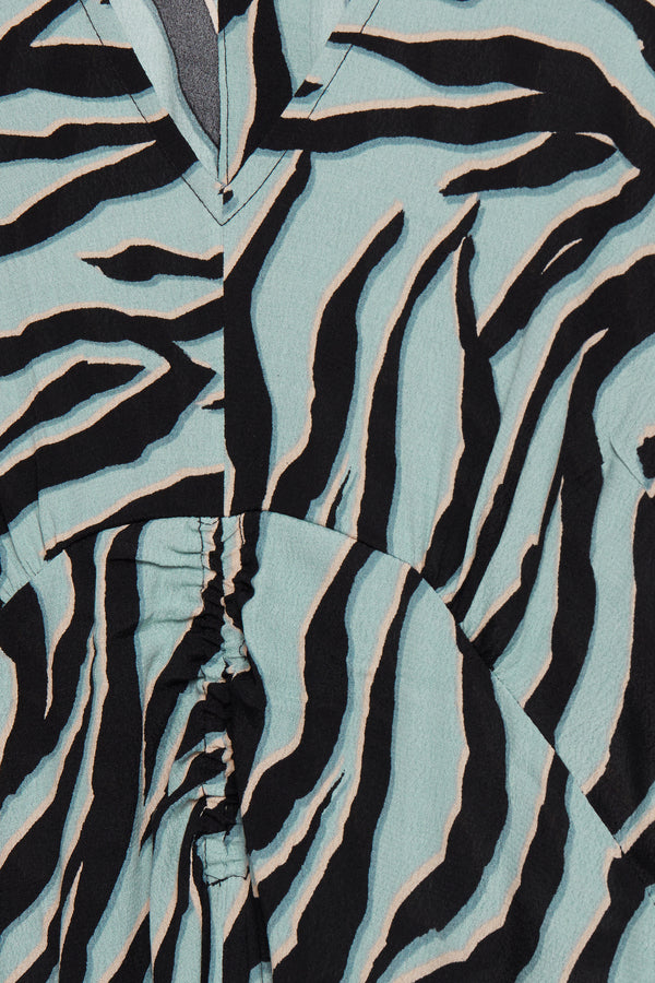 Ilka Dress  - Blue Surf Mix