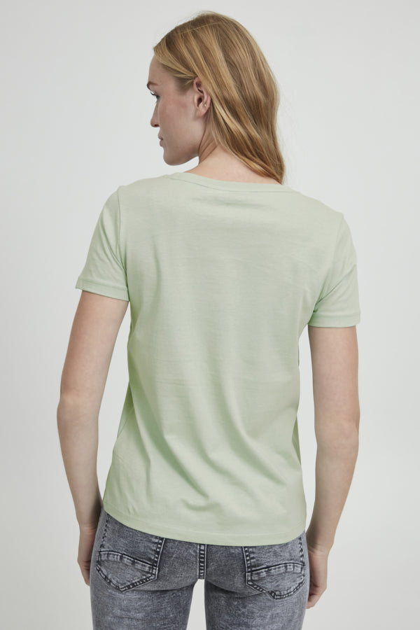 Sanla Leaf T-Shirt - Frosty Green