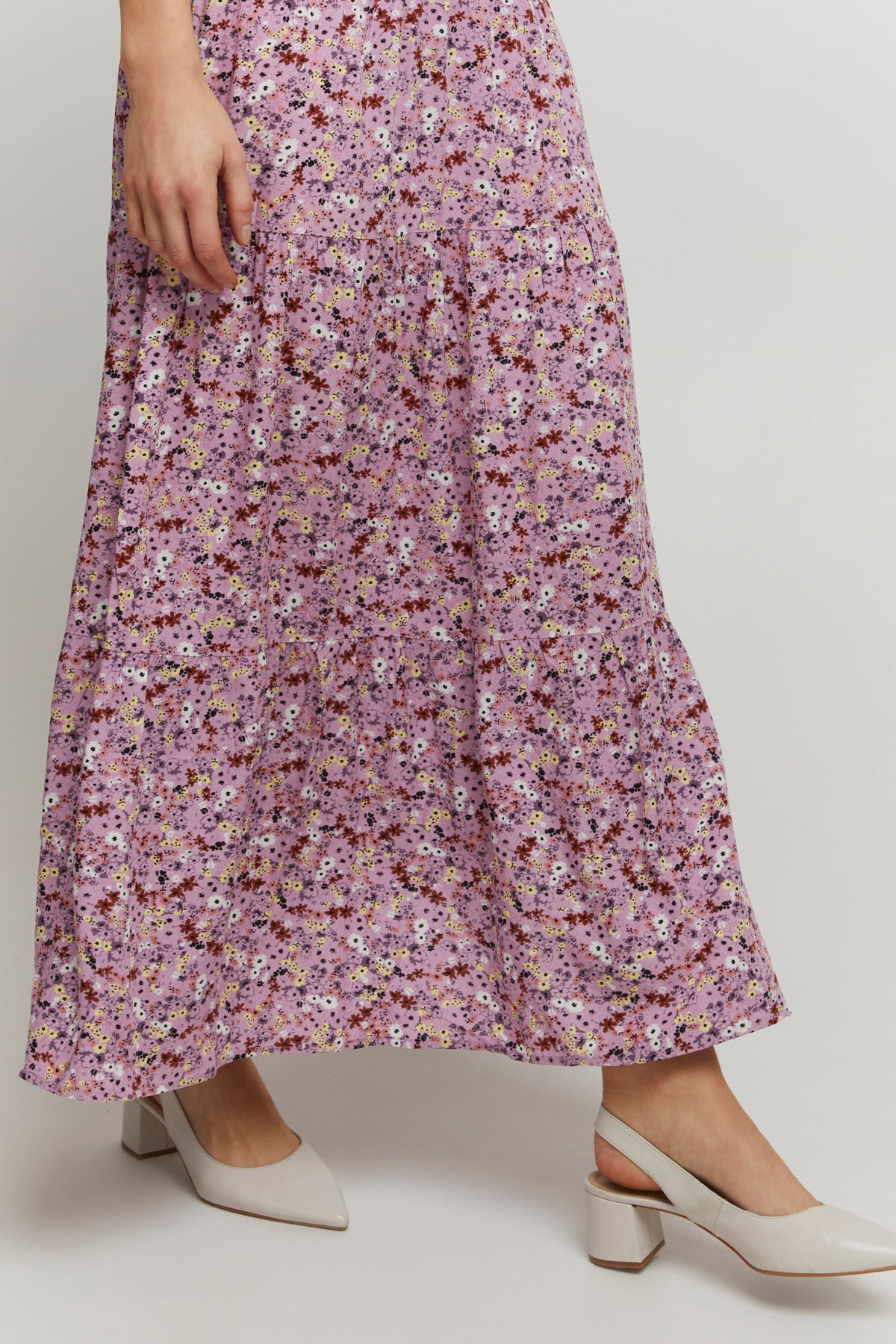 Joella Layer Skirt - Ash Rose Mix