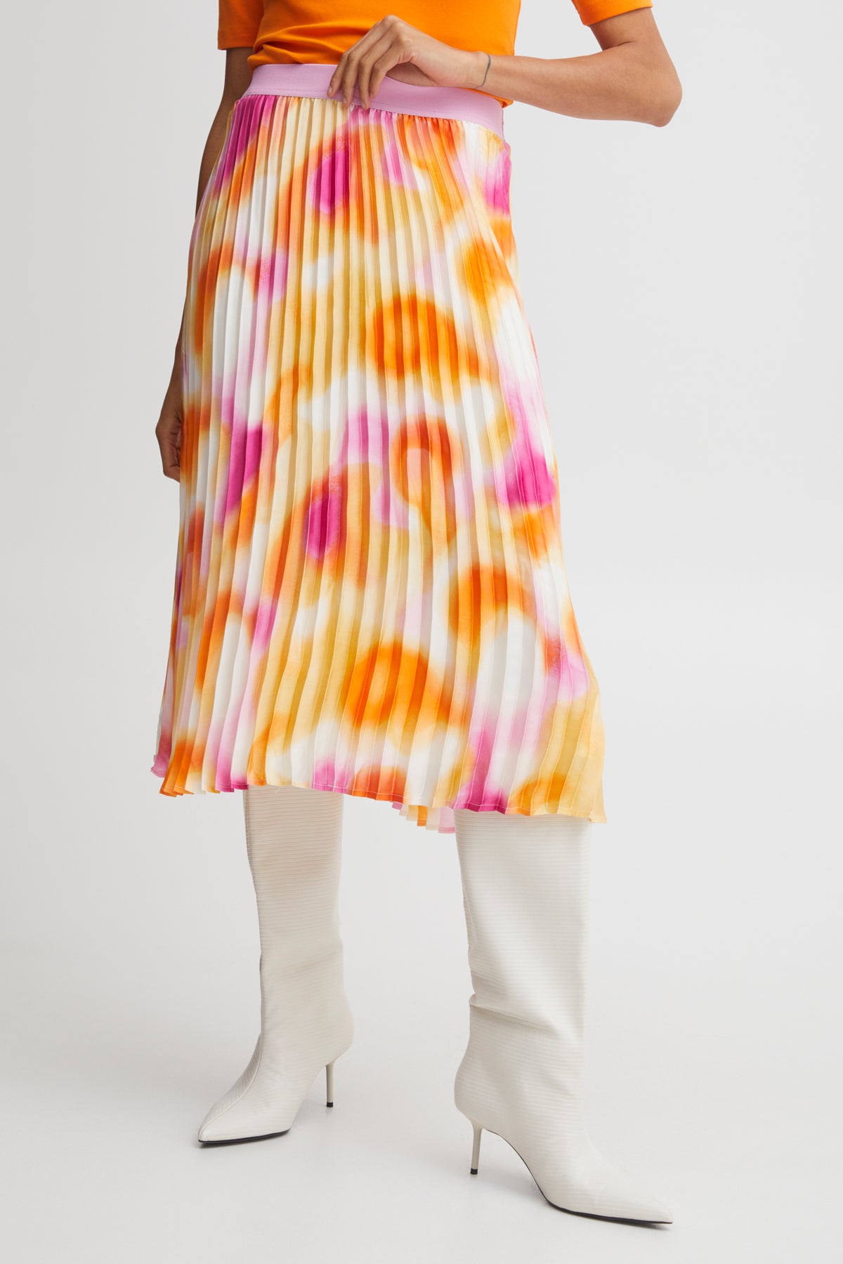 Elano Skirt - Raspberry Rose Mix