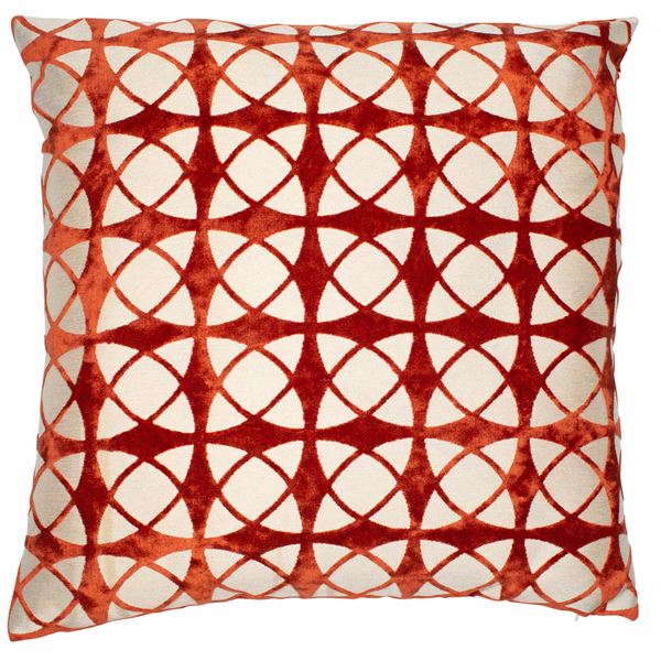 Spiral Cushion - Orange