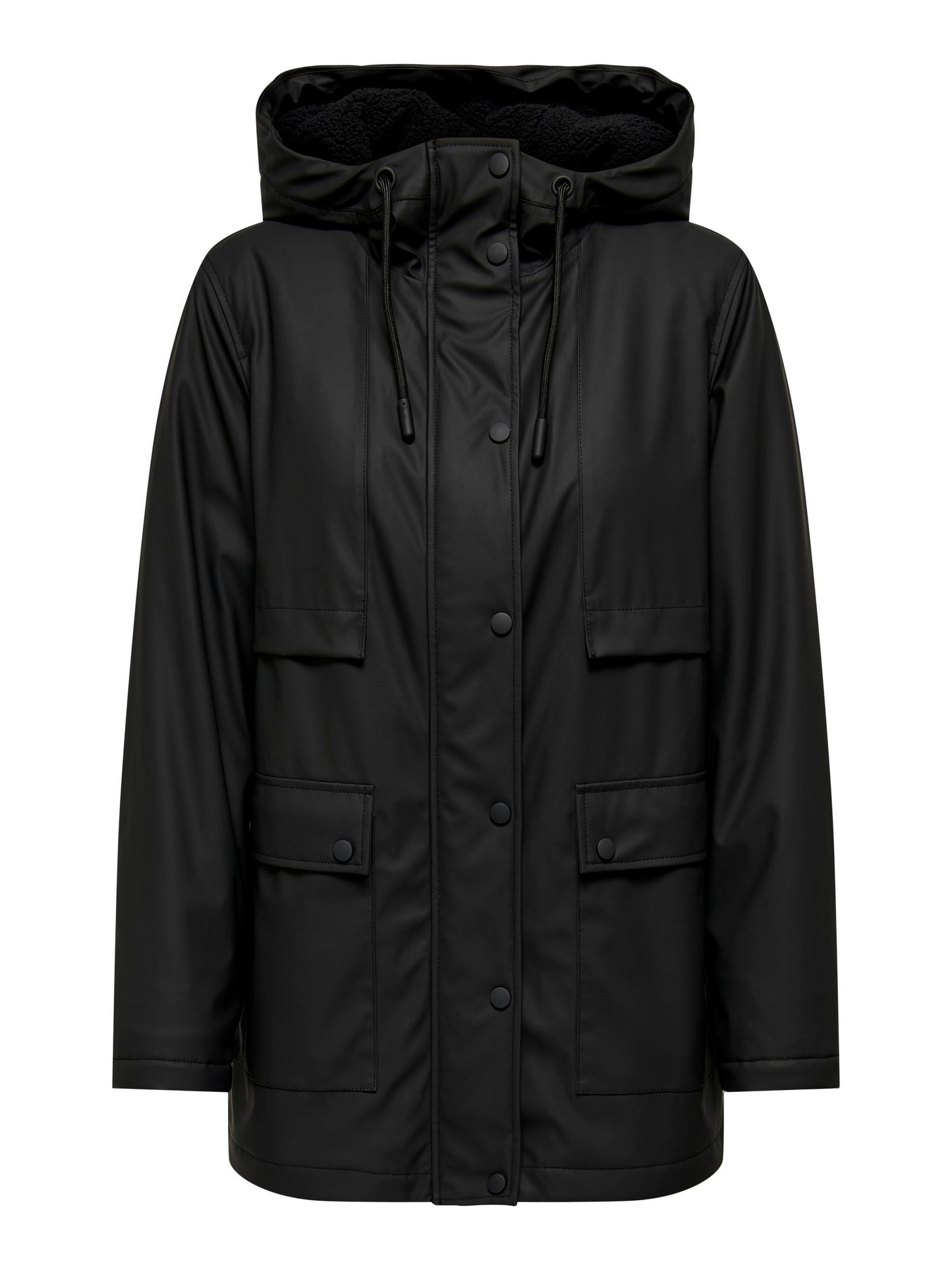 Maximus Teddy Raincoat - Black