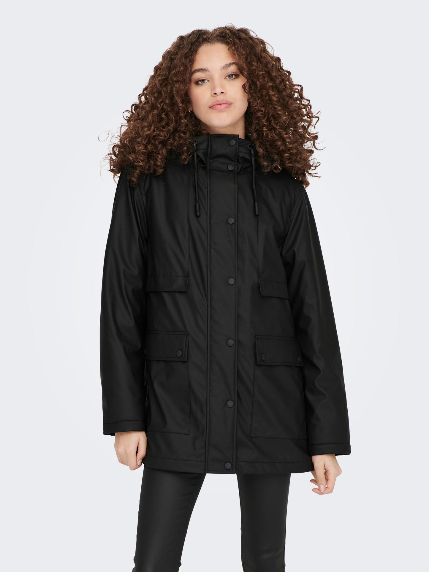 Maximus Teddy Raincoat - Black