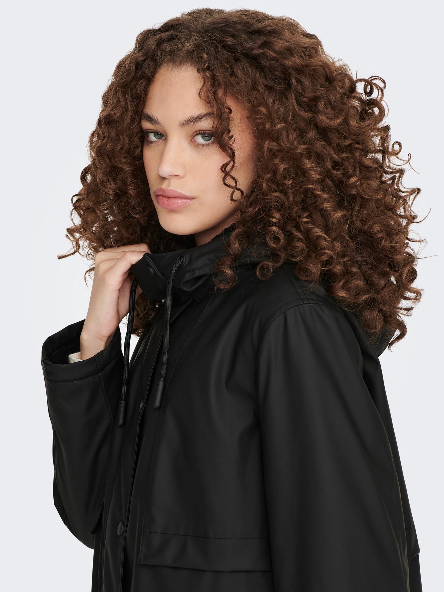 Maximus Teddy Raincoat - Black