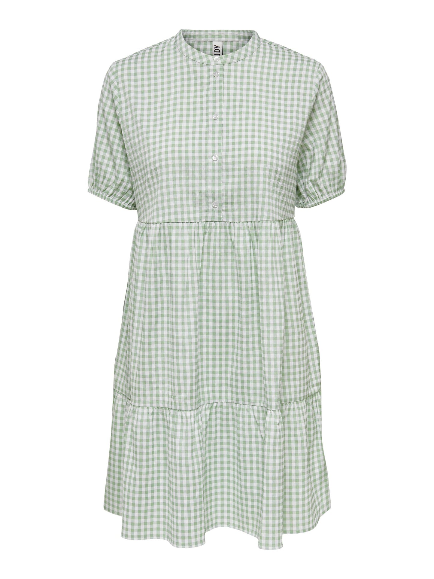 Gaby Short Sleeve Midi Dress - Birds Egg Green