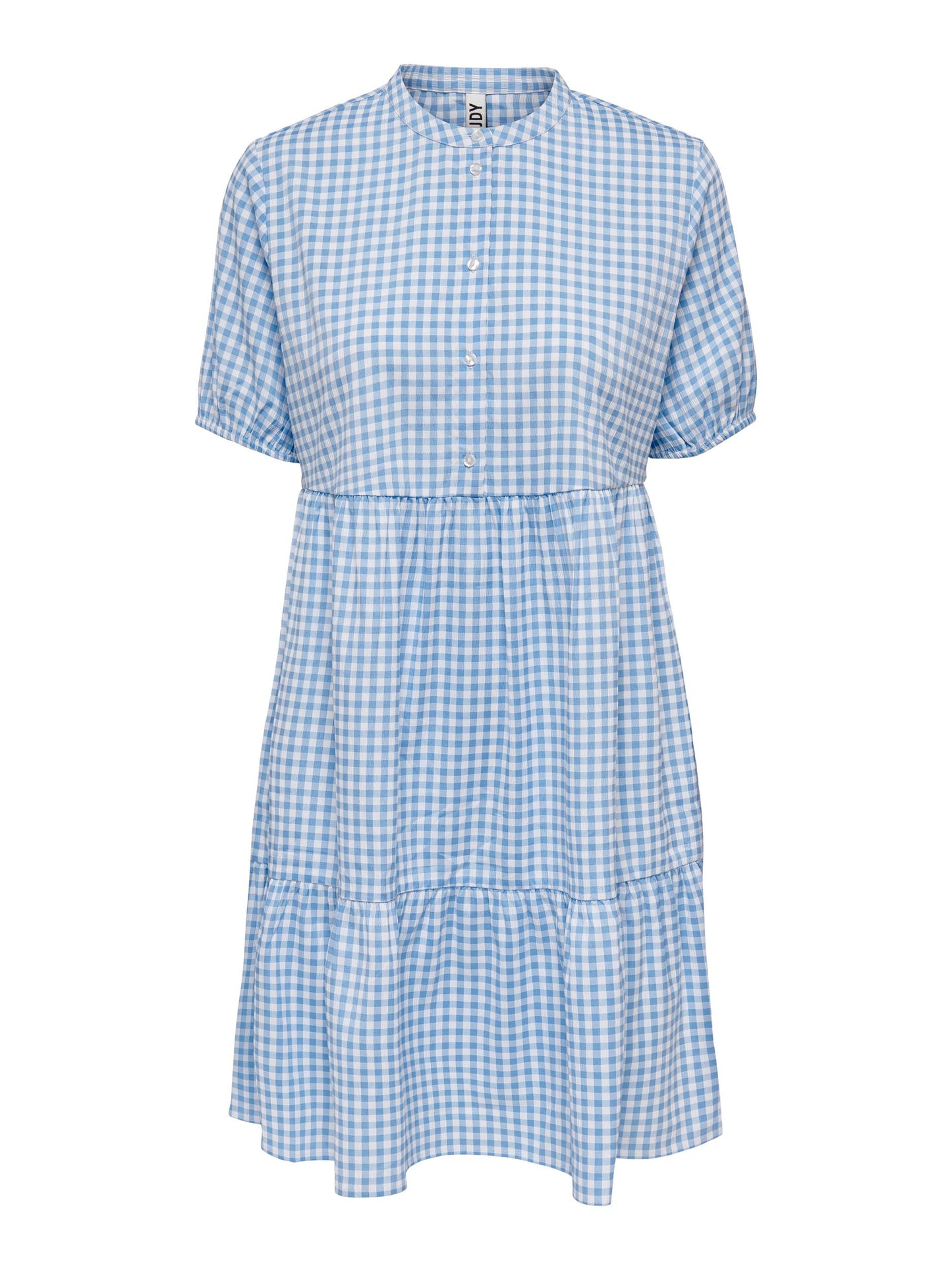 Gaby Short Sleeve Midi Dress - Little Boy Blue