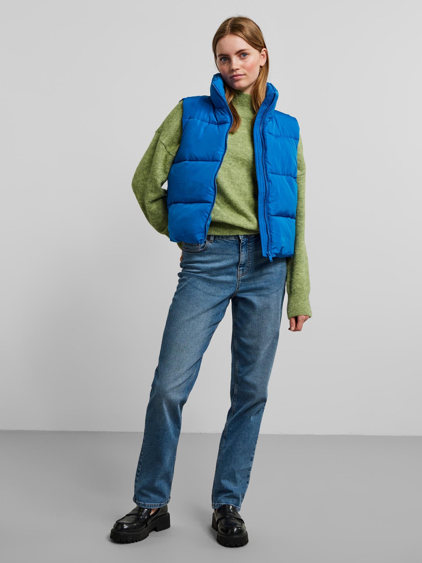 Lalli Puffer Gilet - Princess Blue