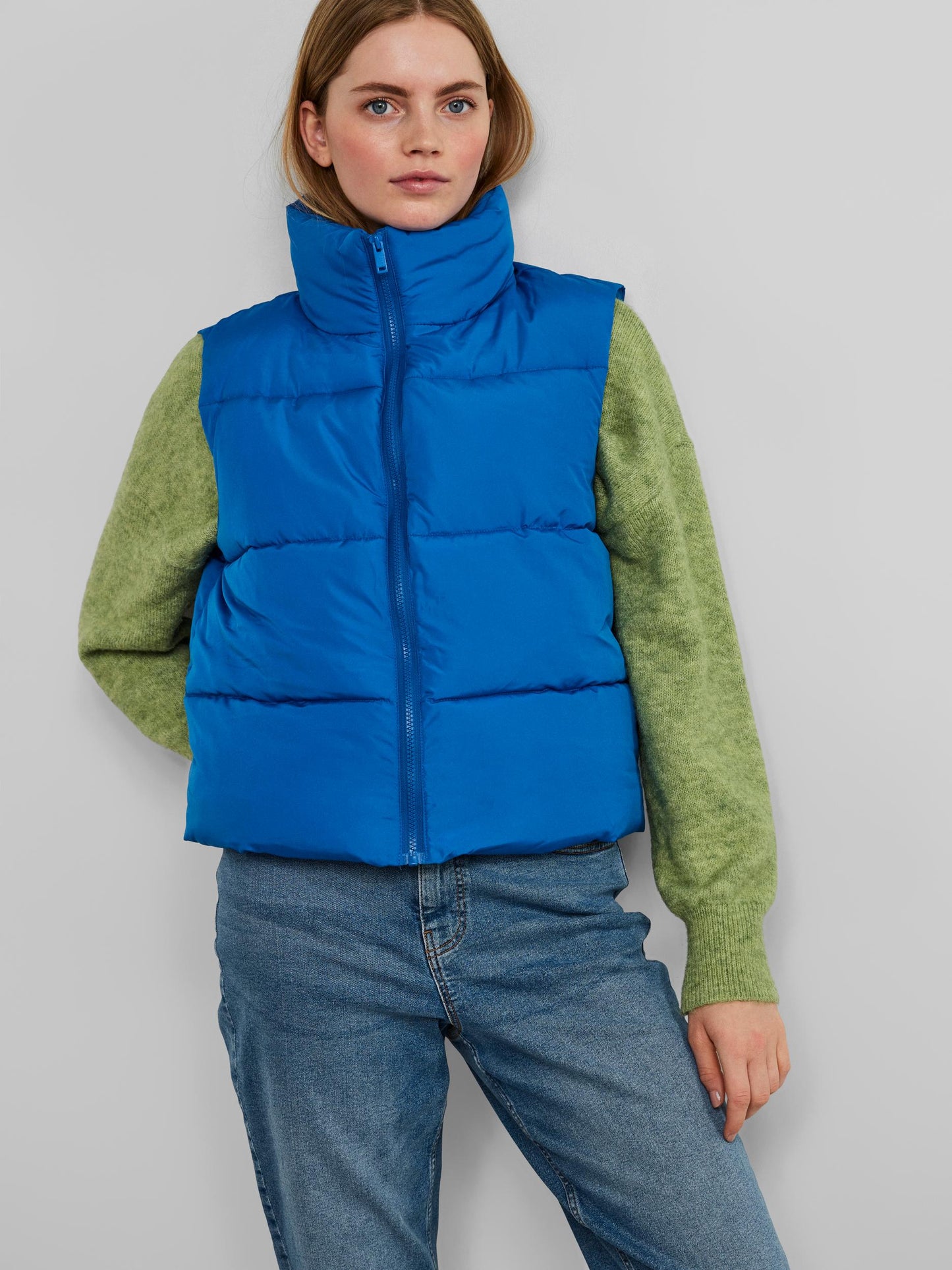 Lalli Puffer Gilet - Princess Blue