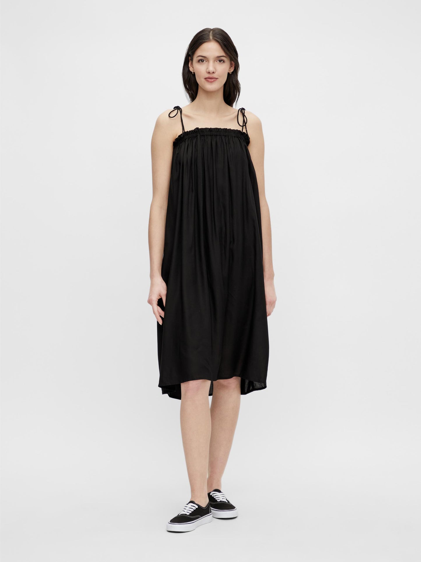 Glinda Strap Dress - Black