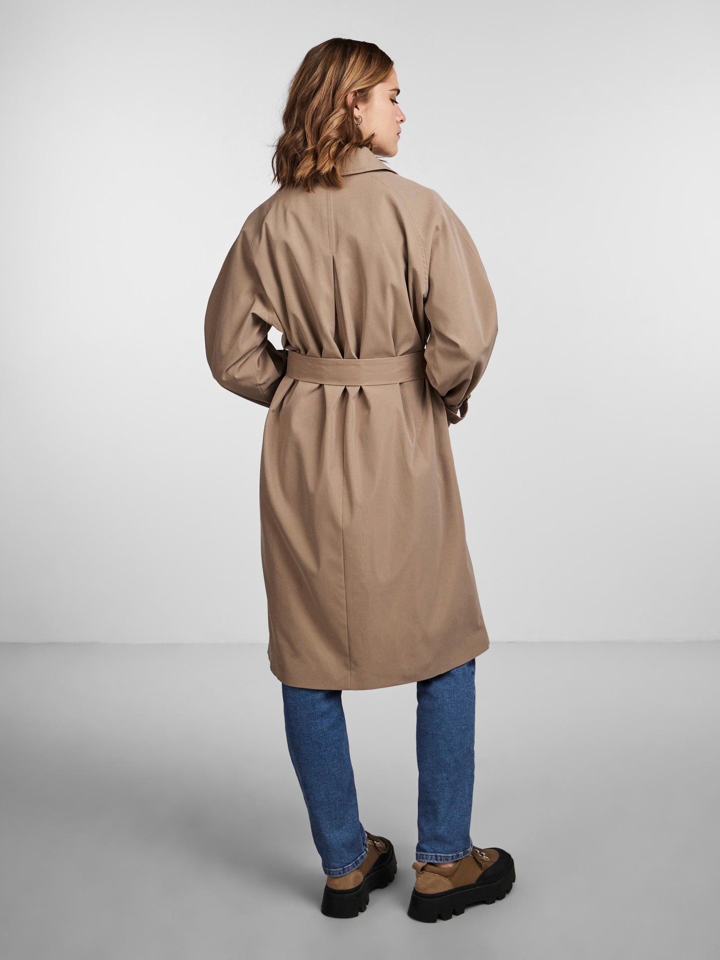 Bellen Trenchcoat - Greige