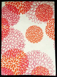 Handmade Fairtrade Nepalese Notebook - Orange