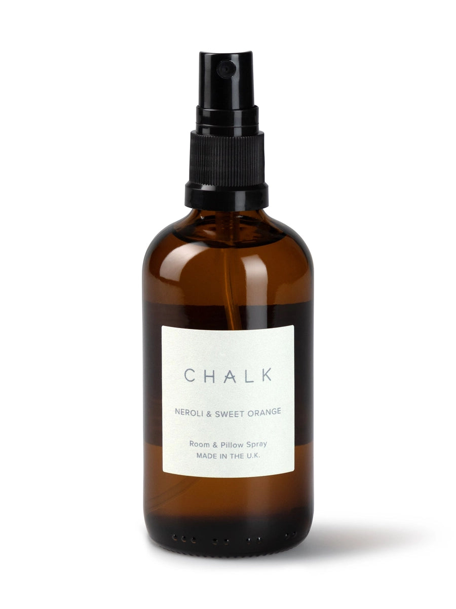 Chalk Uk Amber Glass Room & Pillow Spray - Neroli & Sweet Orange | 100ml