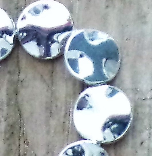 Disc Bracelet - Silver