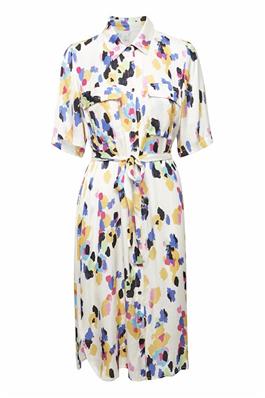 Emilia Shirt Dress - Multicolour Flowers