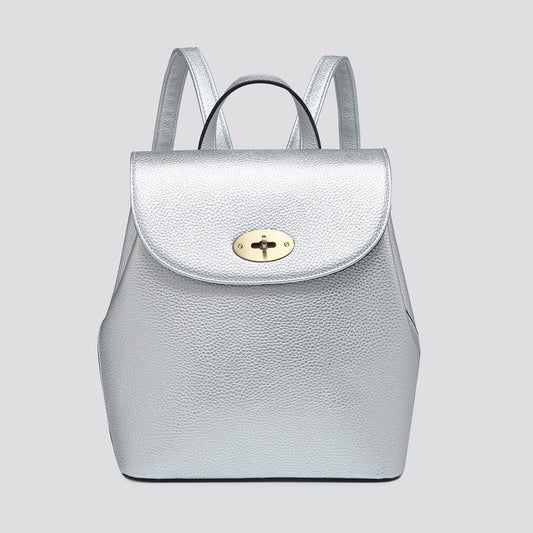PU Light Backpack - Silver