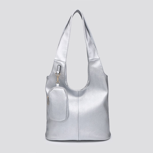 Shoulder Bag - Silver