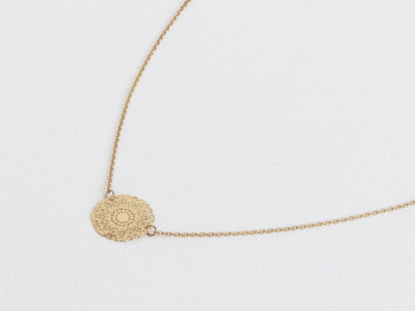 Diana South Star Secret Charm Necklace - Gold
