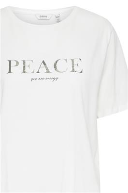 Rexi Peace T-Shirt - Off White